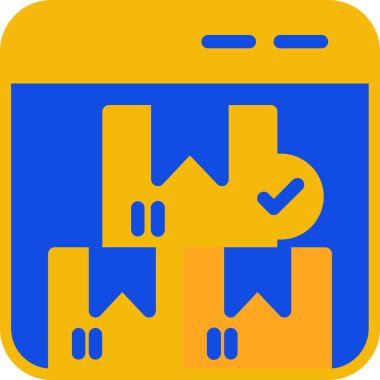 bina simgesi, vektör illüstrasyonu