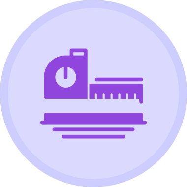 Benzin istasyonu simgesinin vektör illüstrasyonu