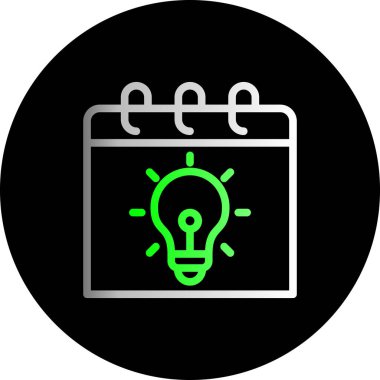 ampul simgesi vektör illüstrasyonu