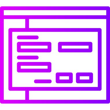 Web Arayüzü. Basit illüstrasyon