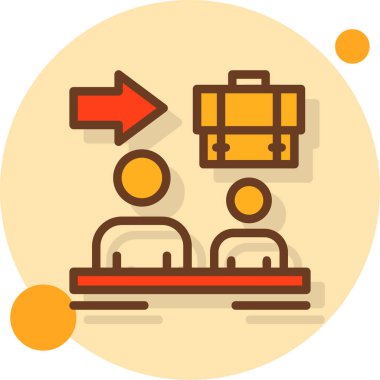 seyahat simgesi modern vektör illüstrasyonu