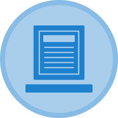 belge simgesi vektör illüstrasyonu