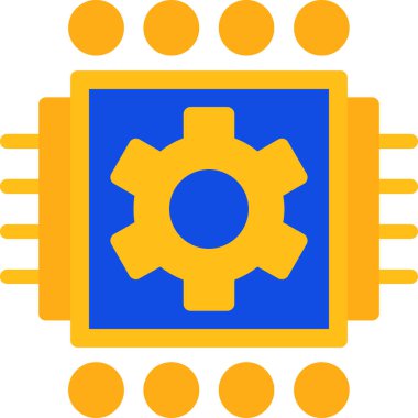 dişli simgesi vektör illüstrasyonu