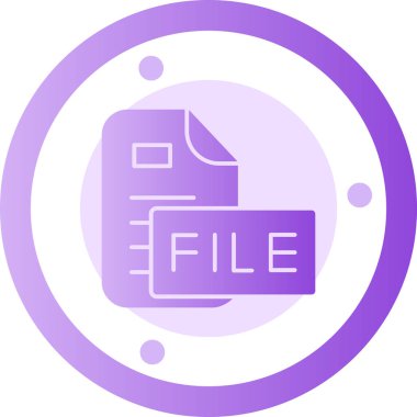 dosya dizini vektör illüstrasyonu