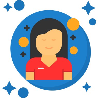 avatar kadın kişi simgesi