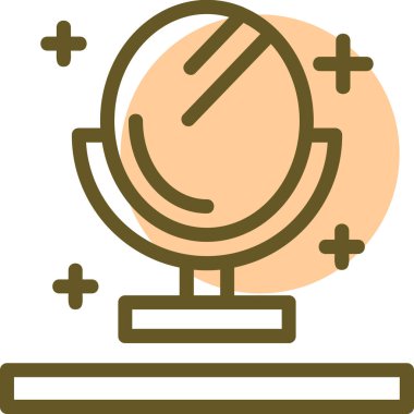 Saat simgesi, vektör illüstrasyonu