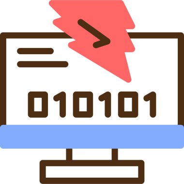 bilgisayar simgesi vektör illüstrasyonu