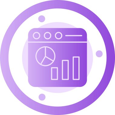 seo modern simgesinin vektör illüstrasyonu