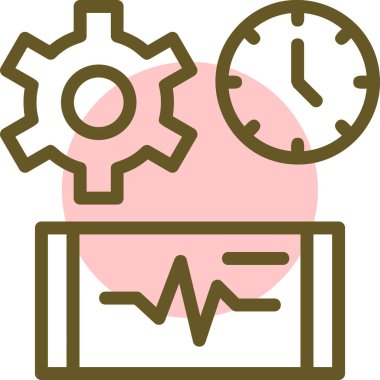 Ayarlama. Web simgesi basit illüstrasyon