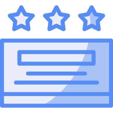 Yıldız. Web simgesi basit illüstrasyon