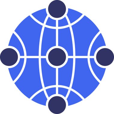 Toprak. Web simgesi basit illüstrasyon