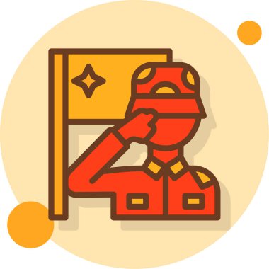 Kırmızı elbiseli ve maskeli bir adamın vektör çizimi