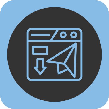 Vektör simgesi web ve mobil indir