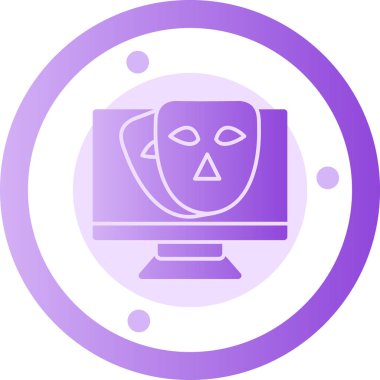 Modern b 'nin vektör illüstrasyonu eksik simgesi