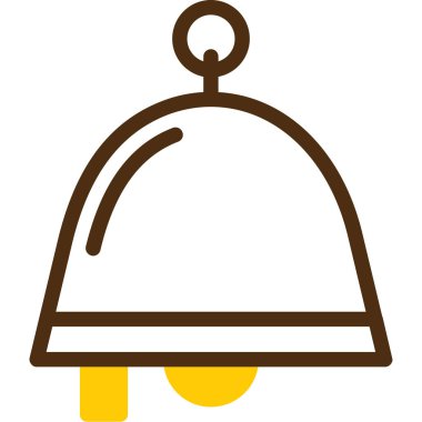 Çan simgesi, vektör çizimi