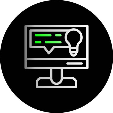 computer icon. web illustration