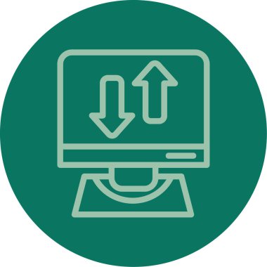 Vektör indirme Simgesi illüstrasyonu