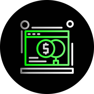 para simgesi vektör illüstrasyonu