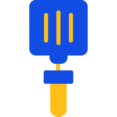 yemek çatalı simgesi düz stil