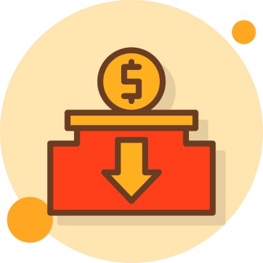 para simgesi vektör illüstrasyonu