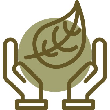 Toprak. Web simgesi basit illüstrasyon