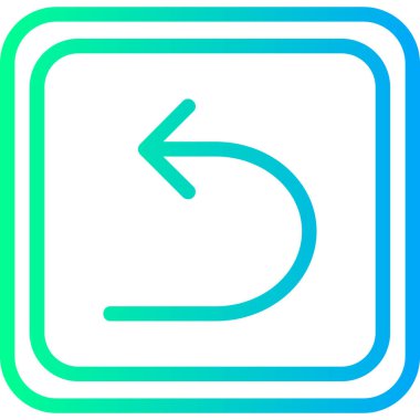 Ok. Web simgesi basit illüstrasyon