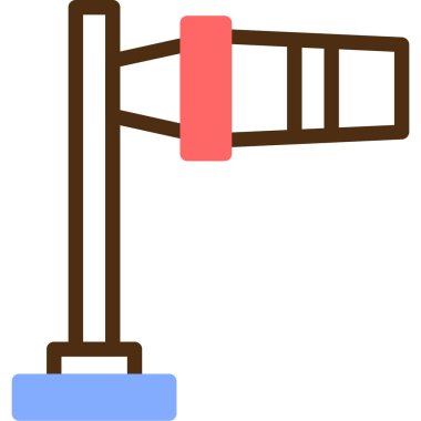 İnşaat vinç inşaat simgesi düz stil
