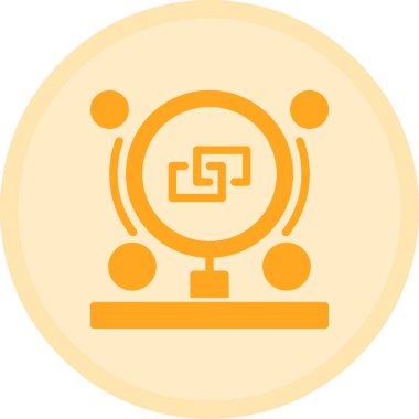 seo modern simgesinin vektör illüstrasyonu