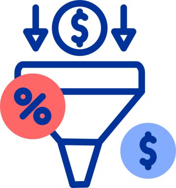 İndirim indirimi fiyat simgesi tam taslak biçiminde