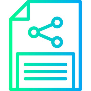 Dosya. Web simgesi basit illüstrasyon