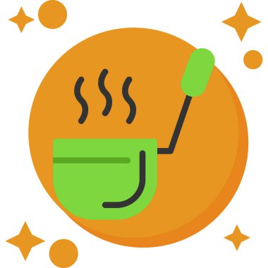 Sıcak içecek sıcak ikonu