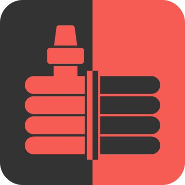 Modern b 'nin vektör illüstrasyonu eksik simgesi