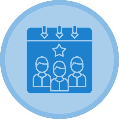 İnsan simgesinin vektör illüstrasyonu