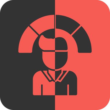 Vektör illüstrasyonu, modern simge