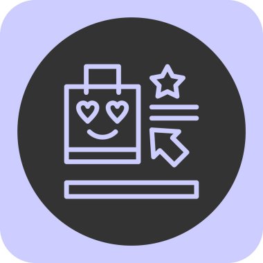 Kart. Web simgesi basit illüstrasyon