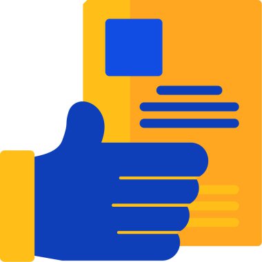 El Tutma Belgesi Simgesi