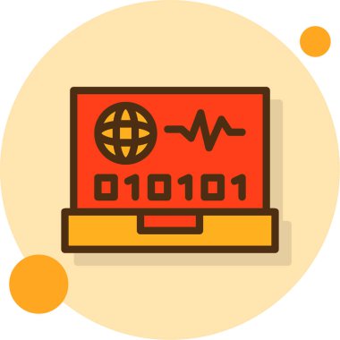 veri analiz simgesi vektör illüstrasyonu