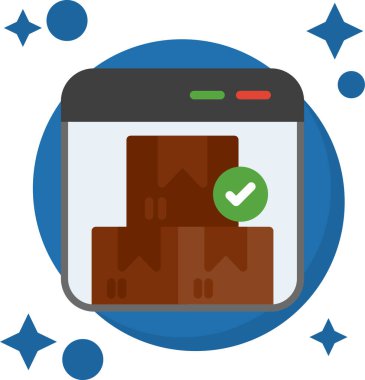 nakliye mobil simgesini düz yollama