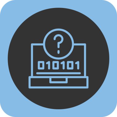 Bilgisayar simgesi, vektör illüstrasyon tasarımı