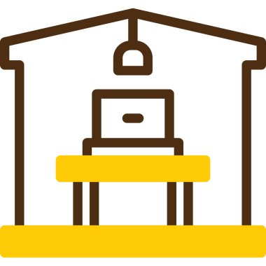 Modern simgenin vektör illüstrasyonu