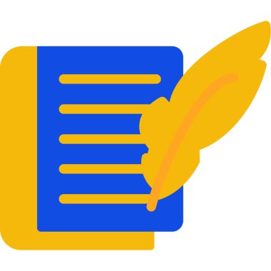 belge simgesi vektör illüstrasyonu