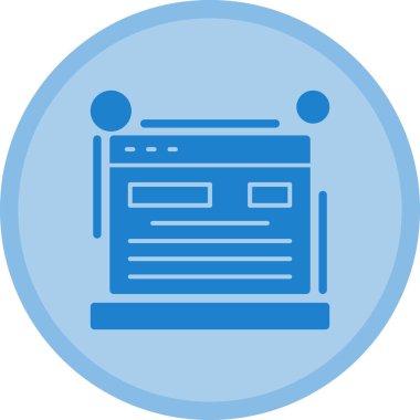 seo modern simgesinin vektör illüstrasyonu