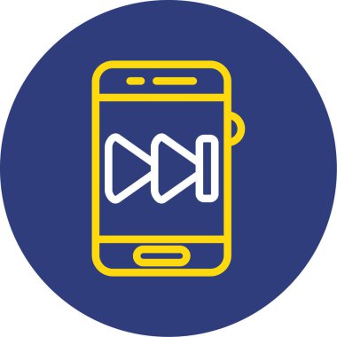 Vektör müzik simgesi illüstrasyonu