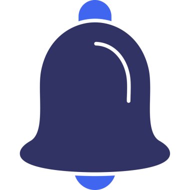 Çan simgesi, vektör çizimi