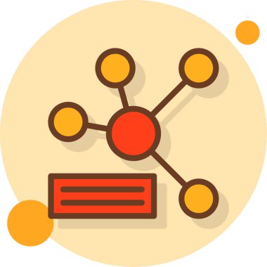 ağ bağlantısı ikonu vektör illüstrasyon tasarımı