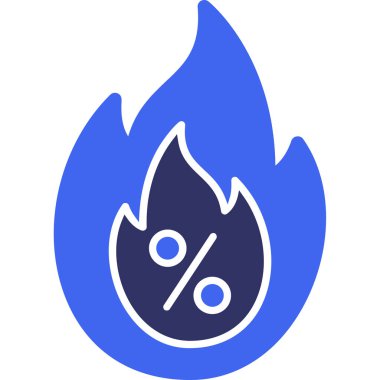 Ateş Ateşi. Basit illüstrasyon