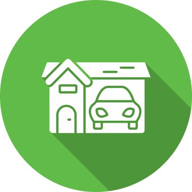 - Araba. Web simgesi basit illüstrasyon