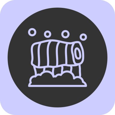 Gıda simgesinin vektör illüstrasyonu