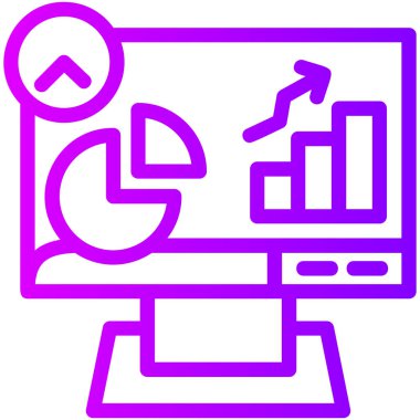 analiz iş grafiği simgesi