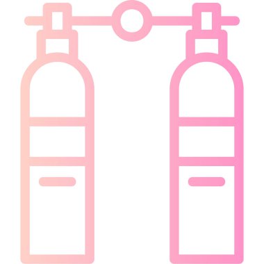 Güzellik ve moda simgesinin vektör çizimi